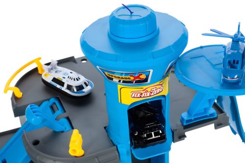 3 szintes rendőrségi garázs lifttel, 74 darabos