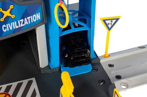 3 szintes rendőrségi garázs lifttel, 74 darabos