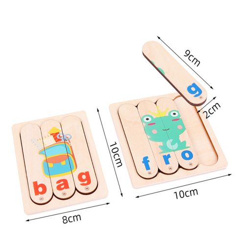 Angol tanuló puzzle oktató játék
