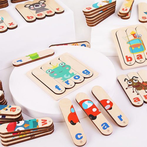 Angol tanuló puzzle oktató játék