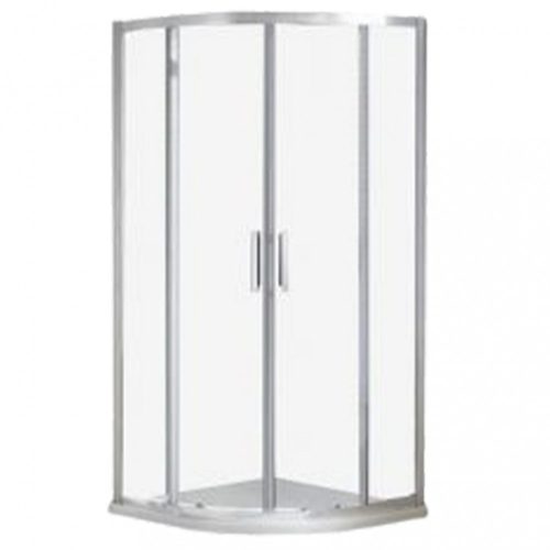 Aquarius 80x80 cm íves zuhanykabin zuhanytálca nélkül Easy clean bevonattal