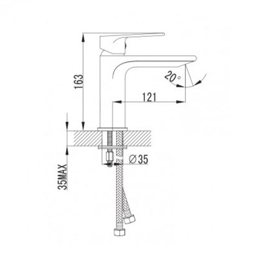 Asti mosdó csaptelep
