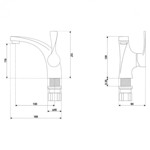 Avila 01 mosdó csaptelep