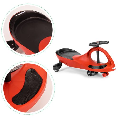 Bobo Car jármű LED kerekek piros