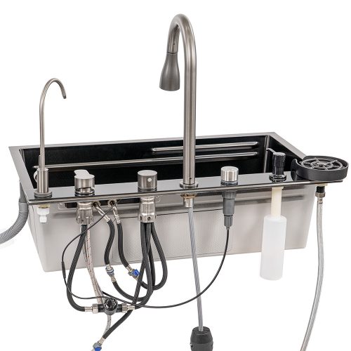 Calandria multifunkciós rozsdamentes mosogató