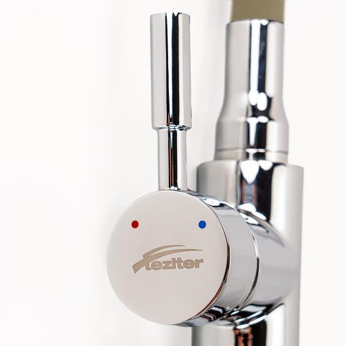 Corin álló mosogató csaptelep flexibilis kifolyócsővel, bézs