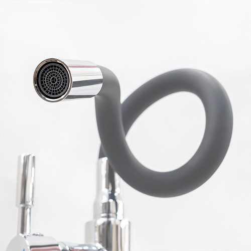 Corin álló mosogató csaptelep flexibilis kifolyócsővel – szürke