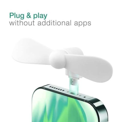 Digifan Mini hordozható USB-ventilátor mobilhoz