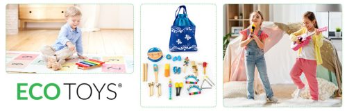 Fa hangszerkészlet hordtáskával 16 db