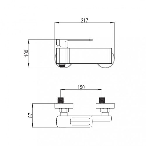Faust zuhany csaptelep