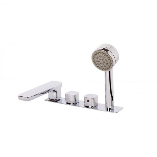 Flipper kádperemre szerelhető csaptelep szett