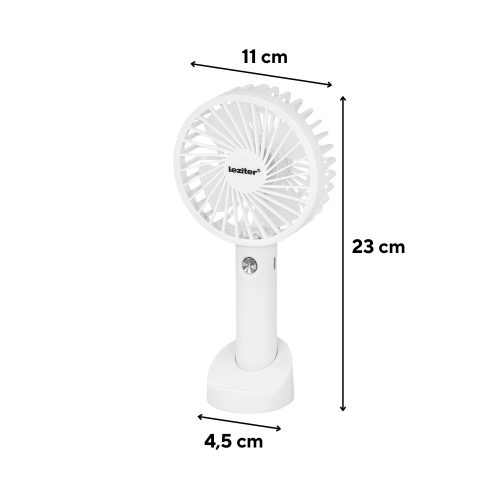 Galar kézi hordozható usb ventilátor tartóval 4 W 1200 mAh