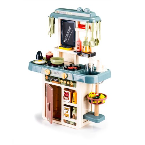 Gyerekkonyhai hangokat adó LED-es vízgőzfejlesztő