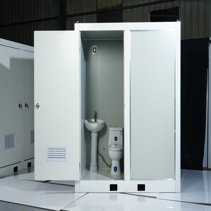 Apple High-Speed Mobile Toilet Shower Room Cabin Public Service Outdoor Scenic Area Parks Integrated Steel Structure Mobile Room