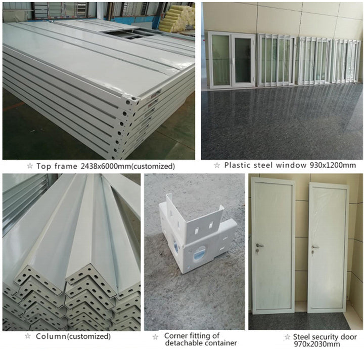 Low Cost Prefabricated Sandwich Panel Outdoor Public Easy Fast Assembly Modern Prefab Mobile Portable for Sale