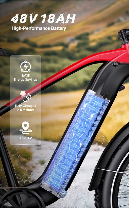 EU Stock Free Shipping Duotts F26 Lite Dirt E Bike Electric Bicycle Mountain Ebike 48V 18AH Fat Tire Electric Bike E-bike