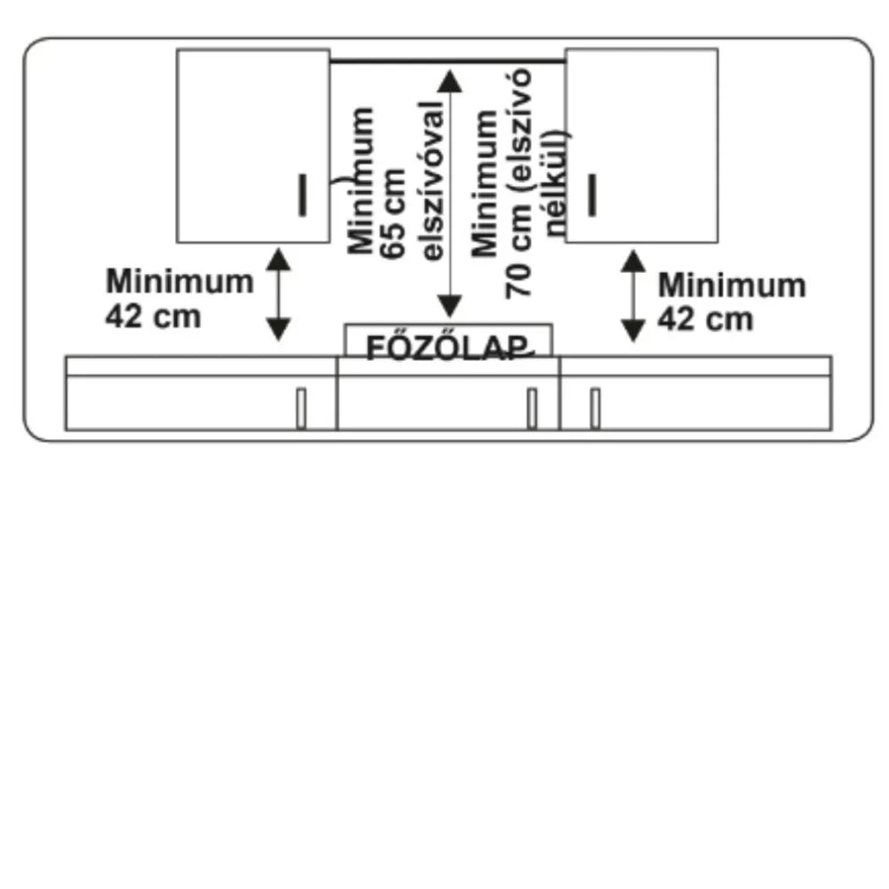 HOMEFORT HFBI64T2B Beépíthető Indukciós főzőlap Fém keretes,7400 W,Érintőszenzoros,Gyerekzár
