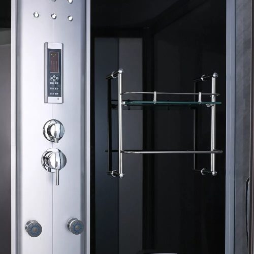 Emilia 85x135 cm hidromasszázskabinkabin elektronikával Black