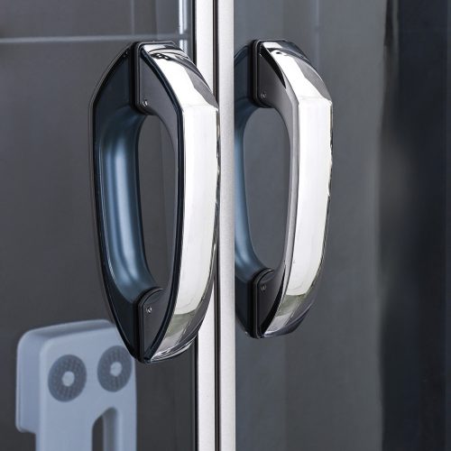 Emilia 85x135 cm hidromasszázskabinkabin elektronikával Black