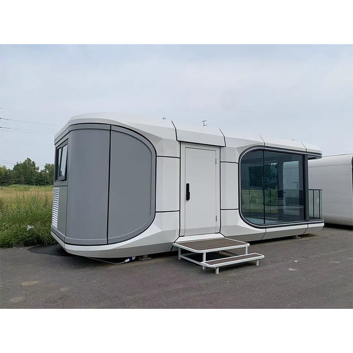 Detachable Container House Apple Cabins Connected Together Two Floors Prefab House for Living Restaurant Office