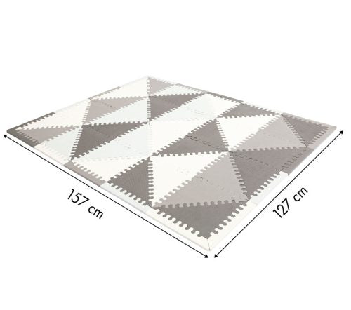 Habszivacs eva puzzle szőnyeg 20 elem 127x157cm