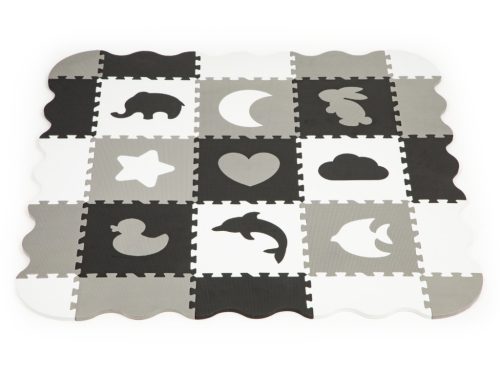 Habszivacs puzzle szőnyeg kerítéssel 25 darabos