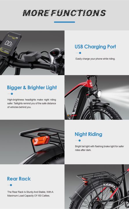 EU Stock Free Shipping Duotts F26 Lite Dirt E Bike Electric Bicycle Mountain Ebike 48V 18AH Fat Tire Electric Bike E-bike