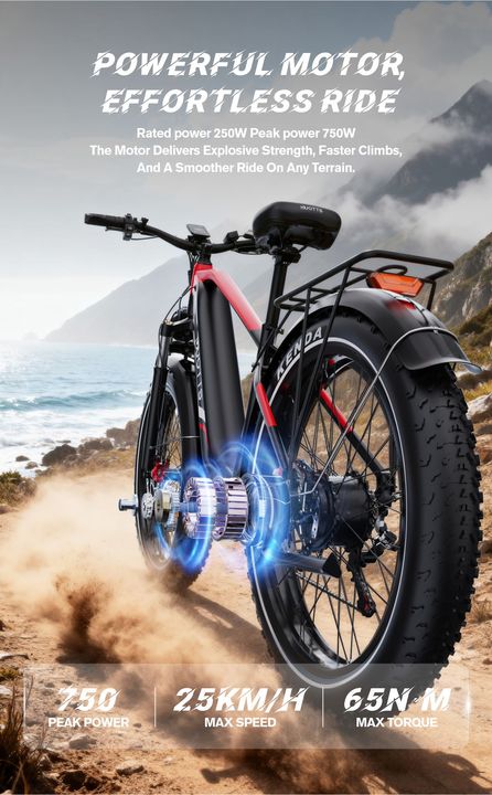 EU Stock Free Shipping Duotts F26 Lite Dirt E Bike Electric Bicycle Mountain Ebike 48V 18AH Fat Tire Electric Bike E-bike