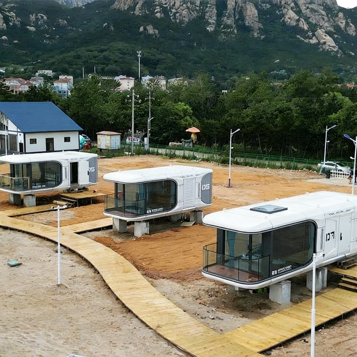 Tiny Container Capsule House Popular Apple Cabin Capsule House Space Capsule House Container House Capsule Villa for Outdoor