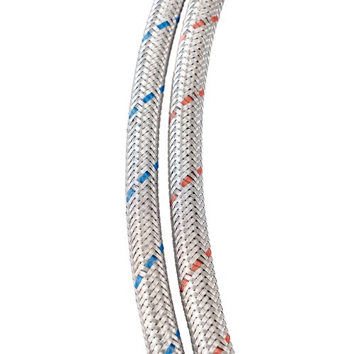 Hideg-meleg vízcsövek mosogató tálcához