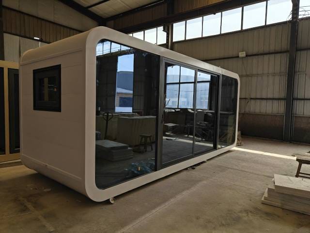 Mobil Kapszula Ház - Modern Konténer Villa Kültéri Használatra