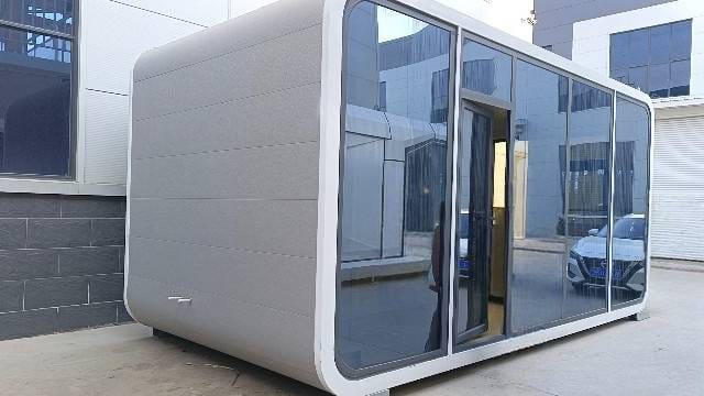 Mobil Kapszula Ház - Modern Konténer Villa Kültéri Használatra