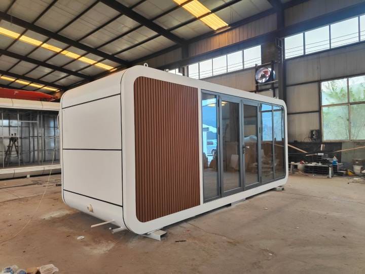 Mobil Kapszula Ház - Modern Konténer Villa Kültéri Használatra