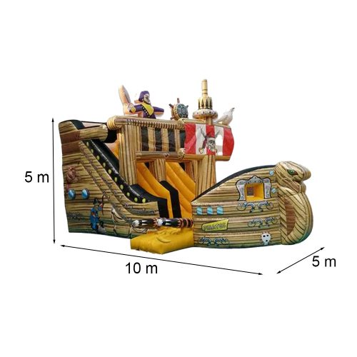 Kalóz ugrálóvár 10x4x5m