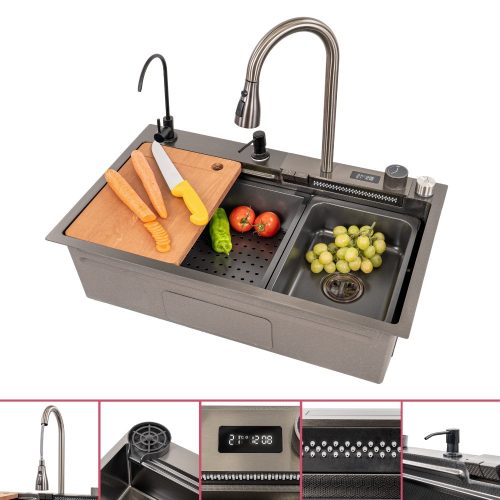 Rose III rozsdamentes mosogató