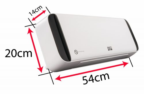 Légfüggöny 2000W Kerámia Fűtőtest RTGC0056 LCD