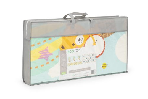 Oktató játszószőnyeg kétoldalas összecsukható táskával