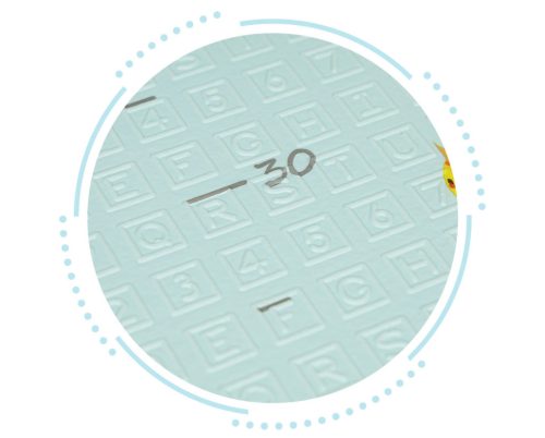 Oktató játszószőnyeg kétoldalas összecsukható táskával