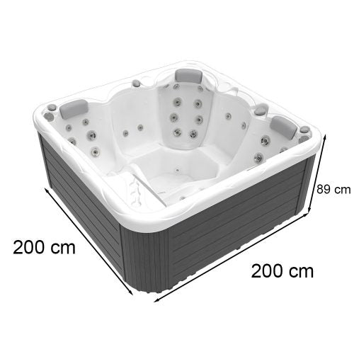 Pluto Spa medence Ice white