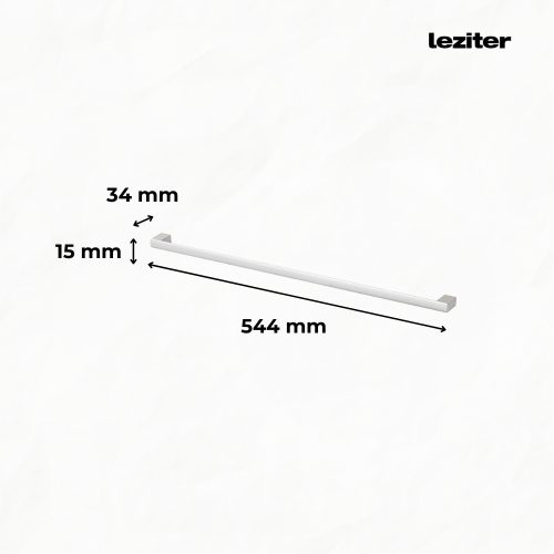 Porta fogantyú csavarral 544 mm