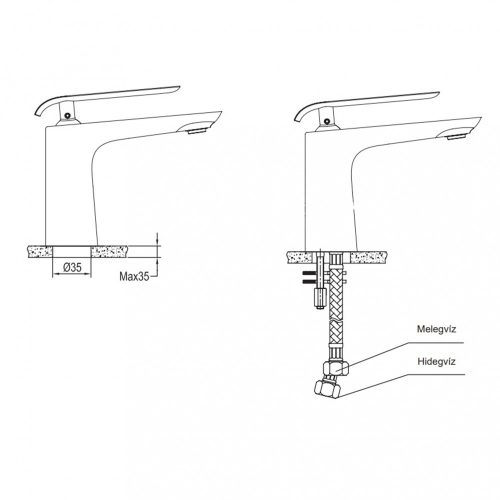 Rundo mosdó csaptelep