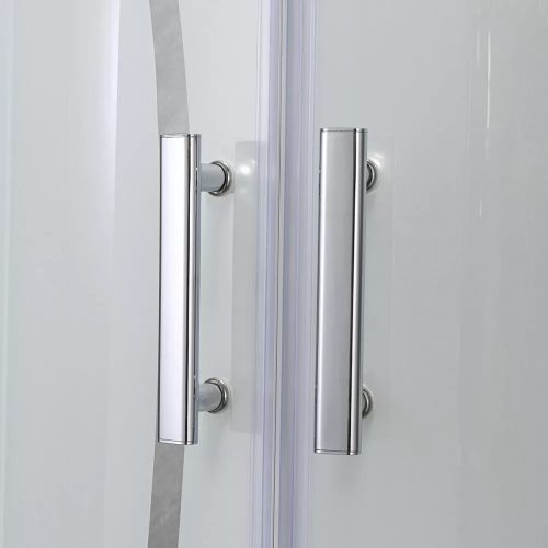 Spirit Bamboo 80x80 cm íves zuhanykabin zuhanytálca nélkül