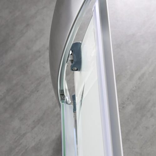 Spirit Bamboo 80x80 cm íves zuhanykabin zuhanytálca nélkül