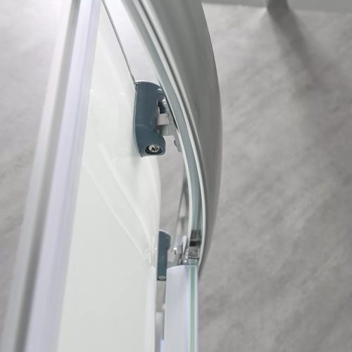 Spirit Bamboo 80x80 cm íves zuhanykabin zuhanytálca nélkül