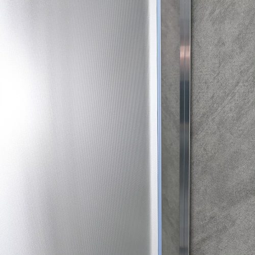 Spirit Matt 80x80 cm íves zuhanykabin zuhanytálca nélkül