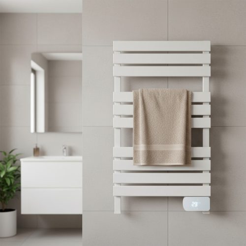 Elektromos törölközőszárító radiátor 450W