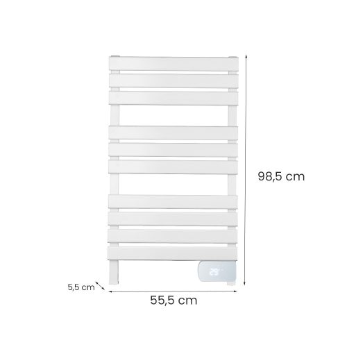 Elektromos törölközőszárító radiátor 450W