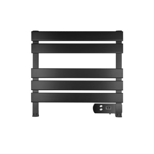 Elektromos törölközőszárító radiátor 150W fekete