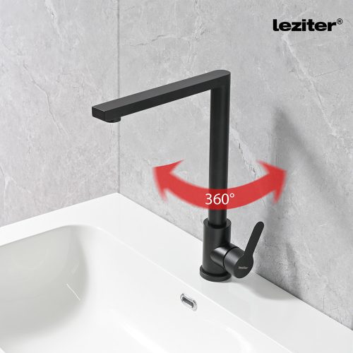 Valen mosogató csaptelep fekete