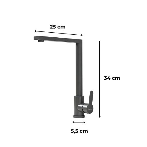 Valen mosogató csaptelep szürke